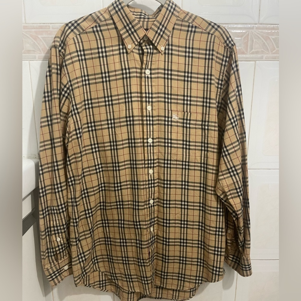 Burberry clasic fit vintage shirt long-sleveed